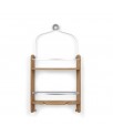 Органайзер для душа дерево Umbra Barrel Shower Caddy Natural (1005787-390)