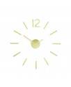 Часы настенные латунь Umbra Blink Clock Brass  (1013169-104)
