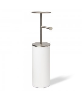 Держатель-органайзер для туалетной бумаги Umbra Potaloo Stand White (1012487-670)