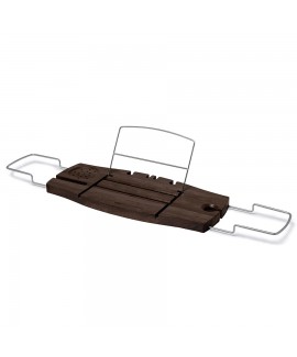 Полка для ванной орех Umbra Aquala Bathtub Caddy Walnut (020390-656)