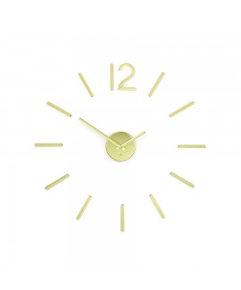Часы настенные латунь Umbra Blink Clock Brass  (1013169-104)